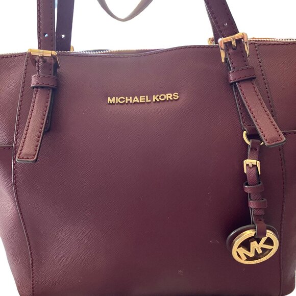 EUC Michael Kors Jet Set Top-Zip Tote Bag - Picture 3 of 12